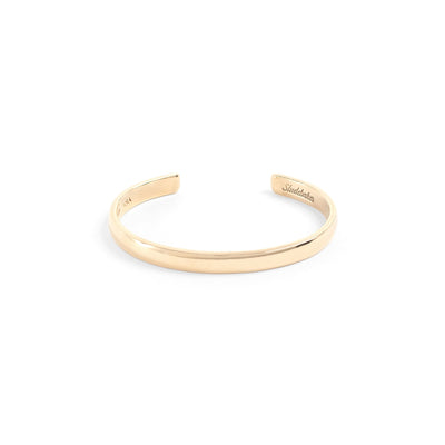 Lodge Cuff / Solid Gold - 10K / Small / Yellow - Cuffs / 