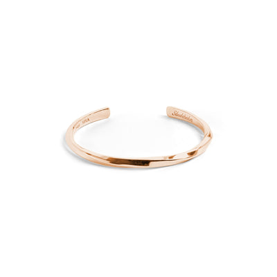 Studebaker Cuff / Solid Gold - 10K / Small / Rose - Cuffs / 